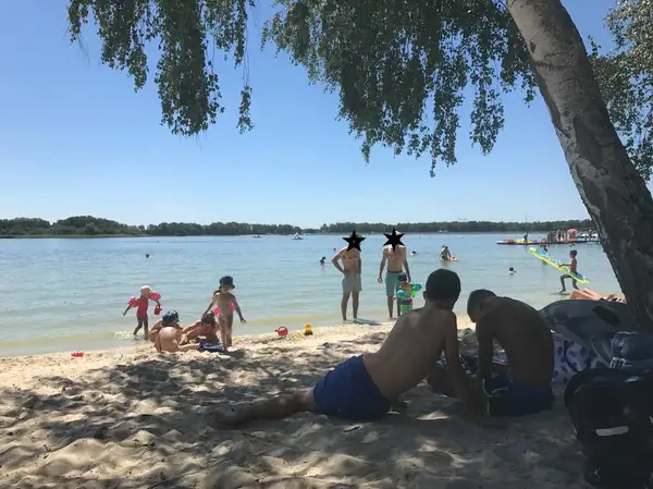 Plage du lac
