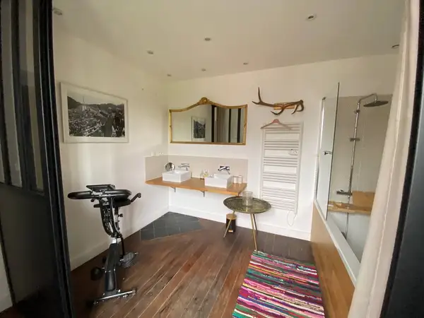 Salle de bain double vasque